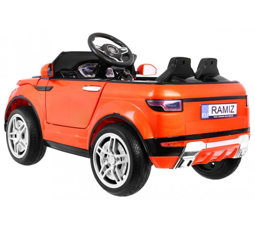 Дитячий електромобіль Rapid Racer Помаранчевий + Пульт + Вільний старт + EVA + MP3 LED Дитячий електромобіль Rapid Racer Помаранчевий + Пульт + Вільний старт + EVA + MP3 LED