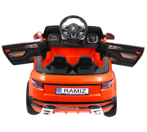 Дитячий електромобіль Rapid Racer Помаранчевий + Пульт + Вільний старт + EVA + MP3 LED Дитячий електромобіль Rapid Racer Помаранчевий + Пульт + Вільний старт + EVA + MP3 LED