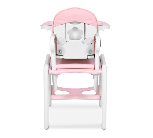 Стільчик для годування 5-в-1 Ricokids Sinco 57,5 х 104 см - рожево-білий