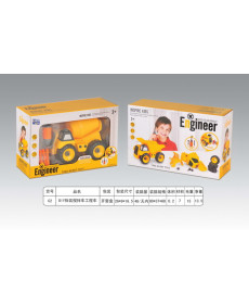 Дитяча бетономішалка 3+, викрутка + 3 змінні насадки