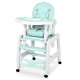 Стільчик для годування 5-в-1 Ricokids Sinco 57,5 х 104 см - бірюзово-білий