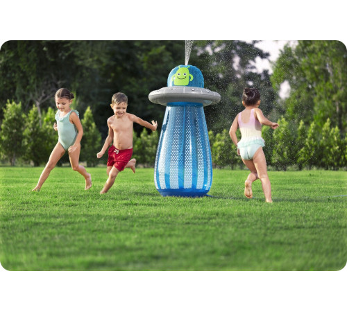 Іграшка надувна Bestway 52731 НЛО з розпилювачем 119 х 61 см
