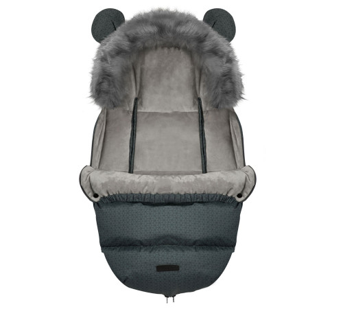 Конверт Elmi Ricokids для коляски та санок, 95 х 48 см - графітовий Конверт Elmi Ricokids для коляски та санок, 95 х 48 см - графітовий