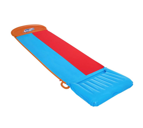 Водна гірка двомісна Bestway 52478 488 см, червно-синя