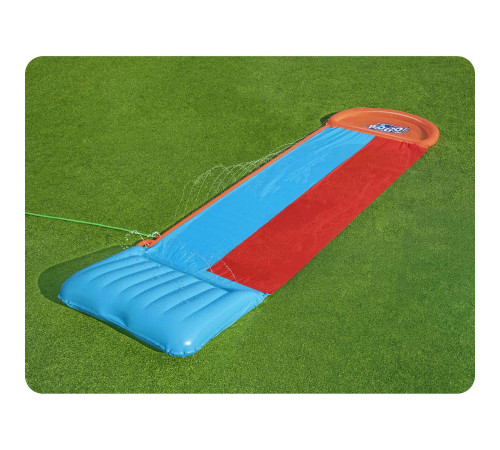 Водна гірка двомісна Bestway 52478 488 см, червно-синя