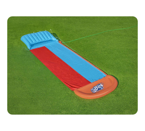 Водна гірка двомісна Bestway 52478 488 см, червно-синя