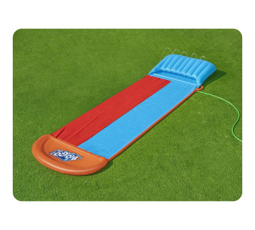 Водна гірка двомісна Bestway 52478 488 см, червно-синя