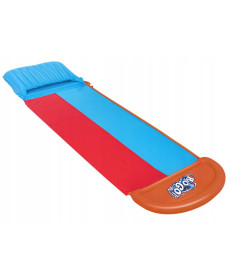 Водна гірка двомісна Bestway 52478 488 см, червно-синя