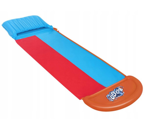Водна гірка двомісна Bestway 52478 488 см, червно-синя