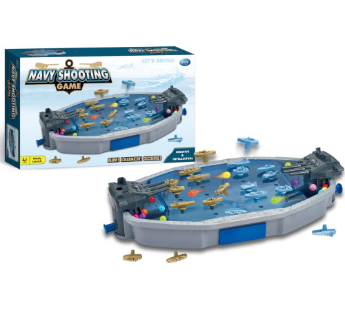 3D Ship Battle для дітей 4+ і дорослих Тактична аркада + Корабель з пусковими установками + 20 корабликів + 30 м'ячів 3D Ship Battle для дітей 4+ і дорослих Тактична аркада + Корабель з пусковими установками + 20 корабликів + 30 м'ячів
