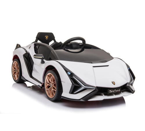 Lamborghini SIAN на акумуляторі для дітей Білий + Пульт + EVA + Free Start + Audio LED Lamborghini SIAN на акумуляторі для дітей Білий + Пульт + EVA + Free Start + Audio LED