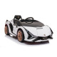 Lamborghini SIAN на акумуляторі для дітей Білий + Пульт + EVA + Free Start + Audio LED