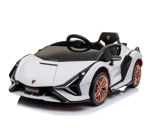 Lamborghini SIAN на акумуляторі для дітей Білий + Пульт + EVA + Free Start + Audio LED Lamborghini SIAN на акумуляторі для дітей Білий + Пульт + EVA + Free Start + Audio LED