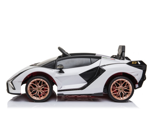 Lamborghini SIAN на акумуляторі для дітей Білий + Пульт + EVA + Free Start + Audio LED Lamborghini SIAN на акумуляторі для дітей Білий + Пульт + EVA + Free Start + Audio LED