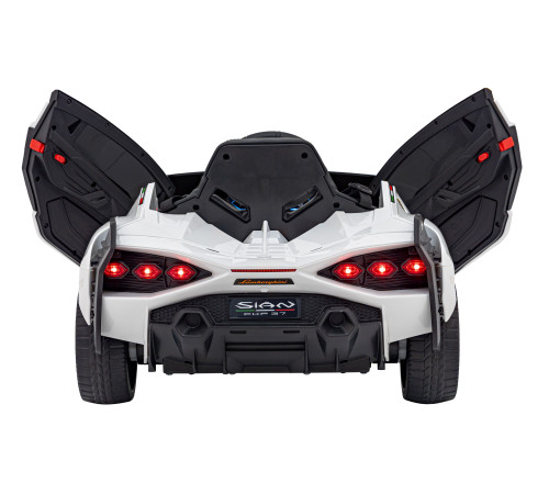 Lamborghini SIAN на акумуляторі для дітей Білий + Пульт + EVA + Free Start + Audio LED Lamborghini SIAN на акумуляторі для дітей Білий + Пульт + EVA + Free Start + Audio LED