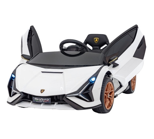 Lamborghini SIAN на акумуляторі для дітей Білий + Пульт + EVA + Free Start + Audio LED Lamborghini SIAN на акумуляторі для дітей Білий + Пульт + EVA + Free Start + Audio LED