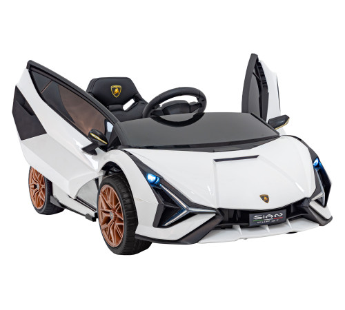 Lamborghini SIAN на акумуляторі для дітей Білий + Пульт + EVA + Free Start + Audio LED Lamborghini SIAN на акумуляторі для дітей Білий + Пульт + EVA + Free Start + Audio LED