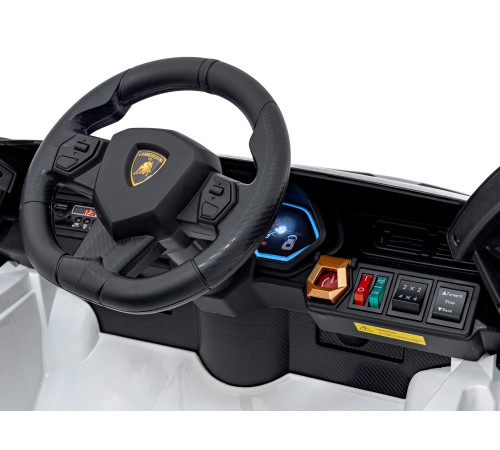 Lamborghini SIAN на акумуляторі для дітей Білий + Пульт + EVA + Free Start + Audio LED Lamborghini SIAN на акумуляторі для дітей Білий + Пульт + EVA + Free Start + Audio LED