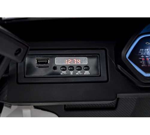 Lamborghini SIAN на акумуляторі для дітей Білий + Пульт + EVA + Free Start + Audio LED Lamborghini SIAN на акумуляторі для дітей Білий + Пульт + EVA + Free Start + Audio LED