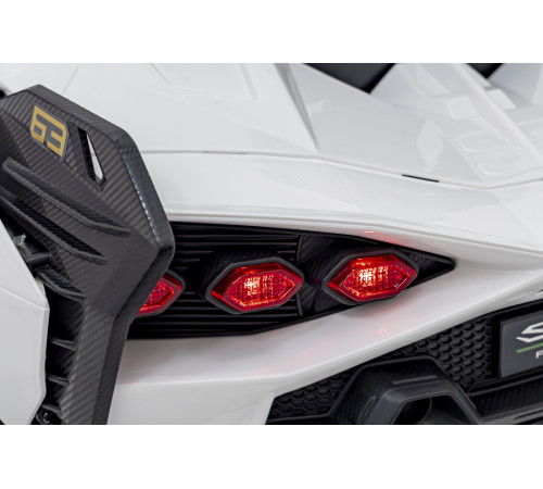 Lamborghini SIAN на акумуляторі для дітей Білий + Пульт + EVA + Free Start + Audio LED Lamborghini SIAN на акумуляторі для дітей Білий + Пульт + EVA + Free Start + Audio LED