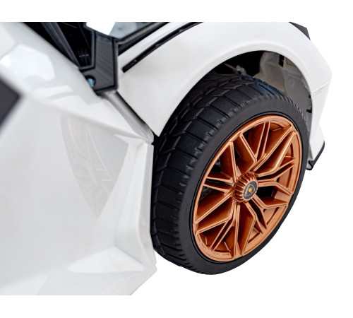 Lamborghini SIAN на акумуляторі для дітей Білий + Пульт + EVA + Free Start + Audio LED Lamborghini SIAN на акумуляторі для дітей Білий + Пульт + EVA + Free Start + Audio LED