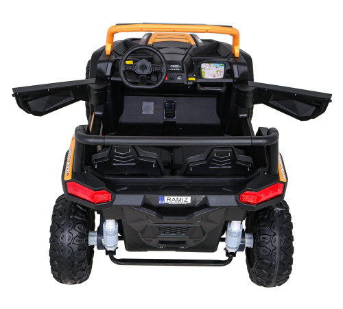 ATV Racing Баггі для 2 дітей Gold + 4x4 Drive + Пульт + Повільний старт + MP3 LED