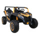 ATV Racing Баггі для 2 дітей Gold + 4x4 Drive + Пульт + Повільний старт + MP3 LED