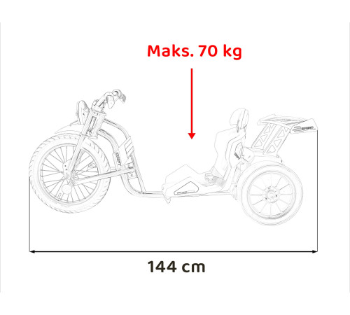 Дитяча акумуляторна машинка DRIFT BIKE 21 Синя