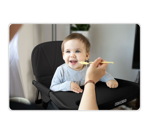 Стільчик для годування Ricokids Nuco 70 х 60 х 95 см - чорний