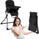 Стільчик для годування Ricokids Nuco 70 х 60 х 95 см - чорний
