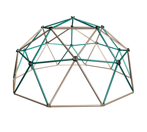 Дитячий ігровий купол для скелелазіння LIFETIME GEODOME 90136 коричнево-зелений