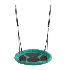 Гойдалка з гніздом лелеки Spartan Nest Swing - зелено-чорна