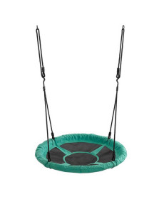 Гойдалка з гніздом лелеки Spartan Nest Swing - зелено-чорна