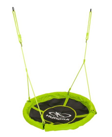 Гойдалка Hudora 72156 Nest Swing 110 см - зелено-чорна
