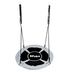 Гойдалка-гніздо підвісна Spoko SP-001 100 см, сіра