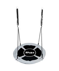 Гойдалка-гніздо підвісна Spoko SP-001 100 см, сіра