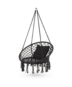 Садова гойдалка Boho Outtec XXL чорний