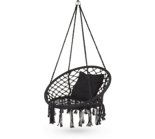 Садова гойдалка Boho Outtec XXL чорний