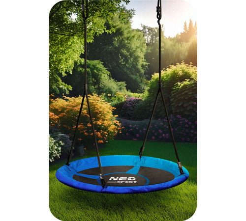 Huśtawka bocianie gniazdo Neo-Sport Swingo 110 cm