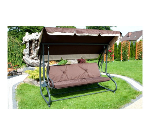 Качеля садова Bonro Garden коричнева Качеля садова Bonro Garden коричнева