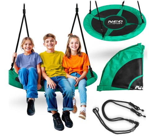 Huśtawka bocianie gniazdo Neo-Sport Swingo 110 cm