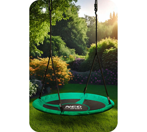 Huśtawka bocianie gniazdo Neo-Sport Swingo 120 cm