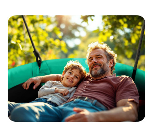 Huśtawka bocianie gniazdo Neo-Sport Swingo 120 cm