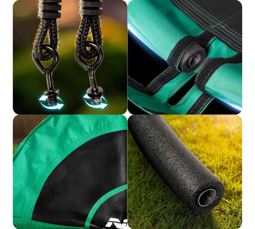 Huśtawka bocianie gniazdo Neo-Sport Swingo 120 cm