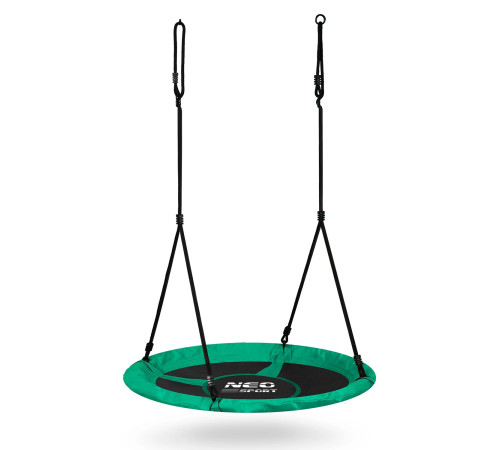 Гойдалка Neo-Sport Swingo Гніздо Лелеки 120 см, зелена