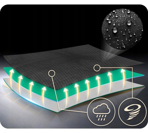 Гойдалка Neo-Sport Swingo Гніздо Лелеки 120 см, зелена