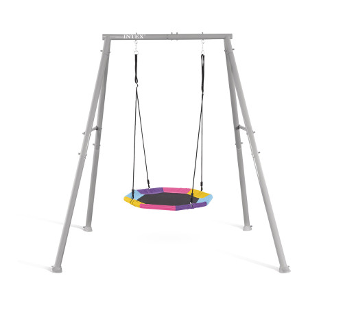 Гойдалка Intex 44112 Гніздо лелеки 102 см, різнокольорова
