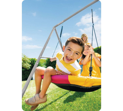 Гойдалка Intex 44112 Гніздо лелеки 102 см, різнокольорова