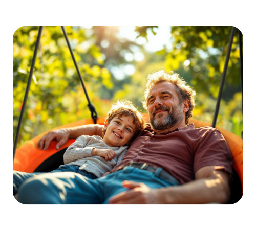 Huśtawka bocianie gniazdo Neo-Sport Swingo 100 cm