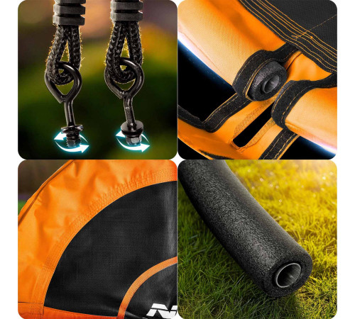 Huśtawka bocianie gniazdo Neo-Sport Swingo 100 cm